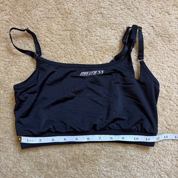 EUC MAED Sports Bra - Size M, Black - Picture 1 of 3